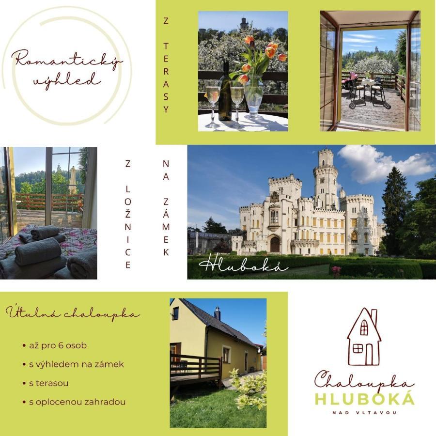 Chaloupka Hluboka - Family Holidays In South Bohemia Hluboká nad Vltavou Buitenkant foto
